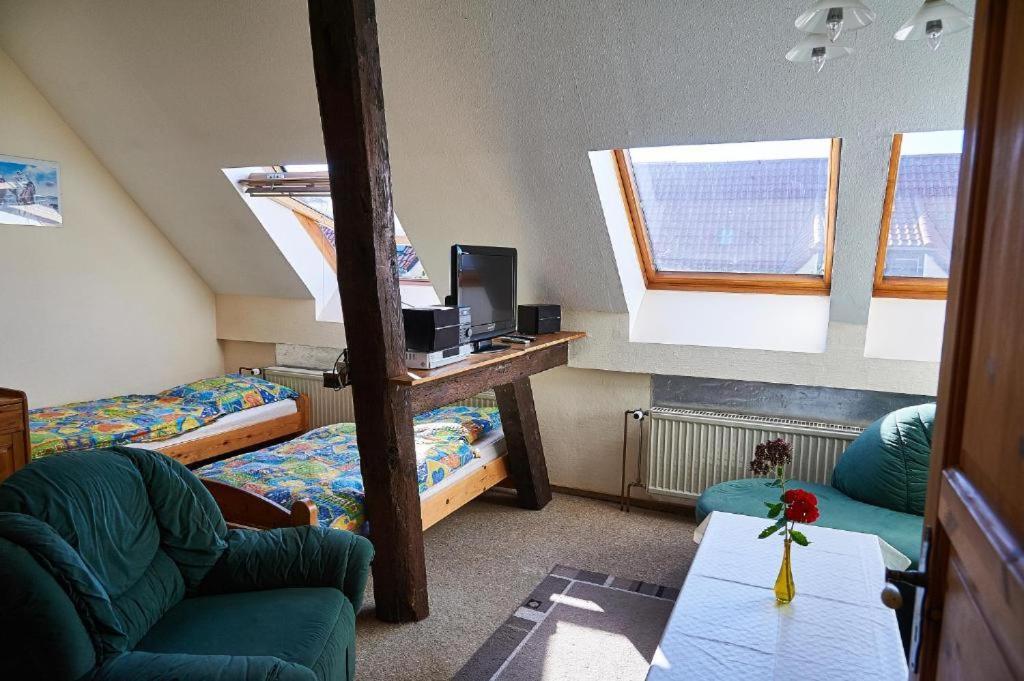 Ferienwohnung Schwalbenhof Woellnau Doberschutz Exterior foto